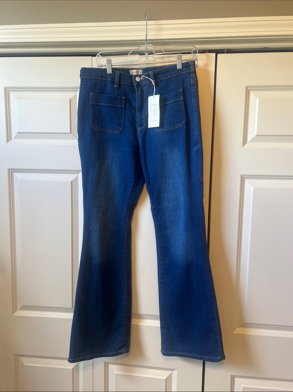 Pilcro The Icon Flare Jeans - Mid-Rise Edition